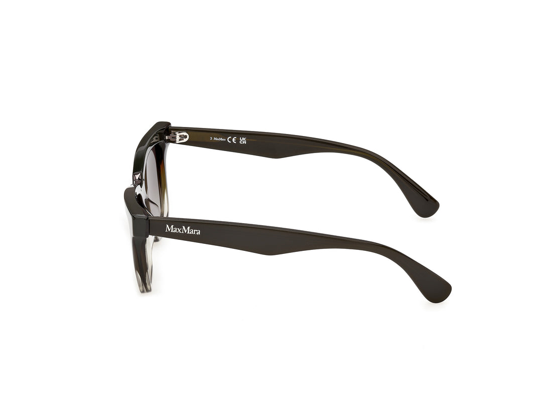 Lunettes de soleil maxmara mm0212 96p verde cat eye femenino taille 54mm - Vue détaillée