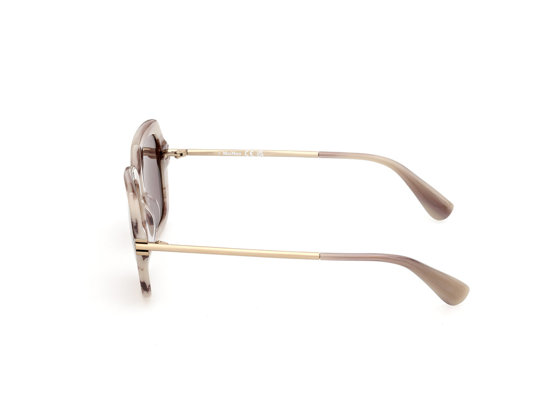 Lunettes de soleil maxmara mm0213 20e gris butterfly femenino taille 51mm - Vue détaillée