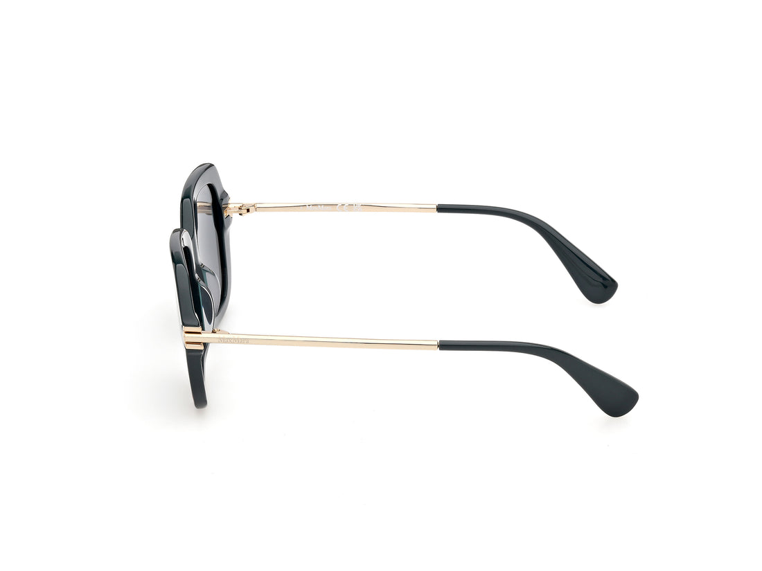 Lunettes de soleil maxmara mm0213 96n verde butterfly femenino taille 51mm - Vue détaillée
