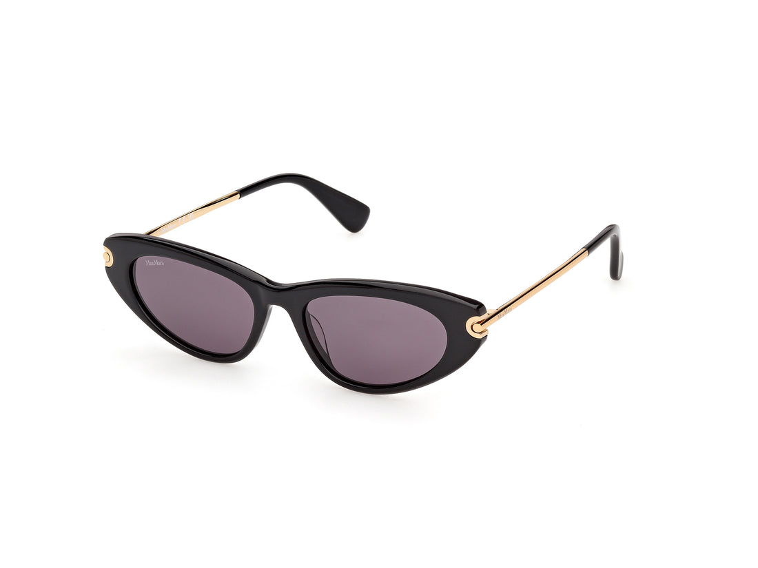 Lunettes de soleil maxmara mm0214 01a negro rectangular femenino taille 52mm - Vue principale