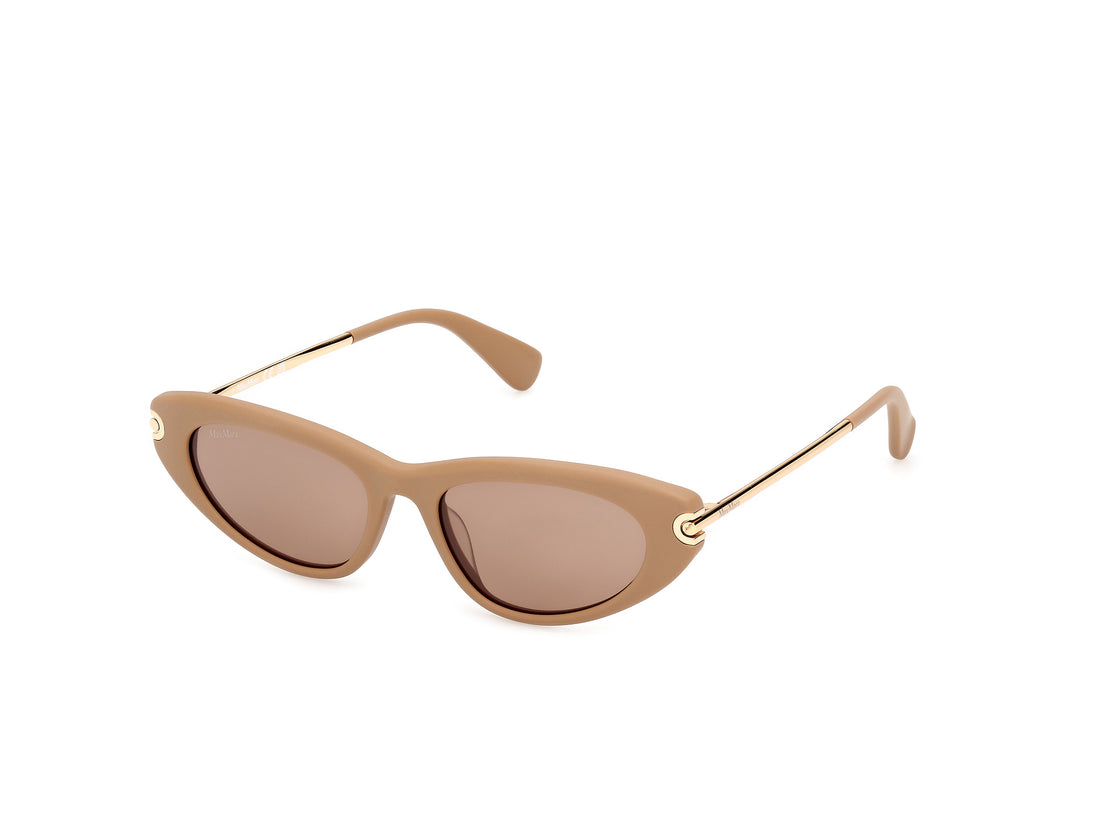 Lunettes de soleil maxmara mm0214 46e marron rectangular femenino taille 52mm - Vue principale