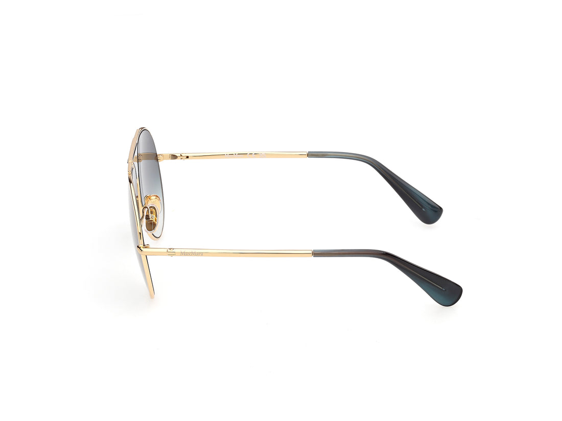 Lunettes de soleil maxmara mm0215 30p dorado pilot femenino taille 58mm - Vue détaillée