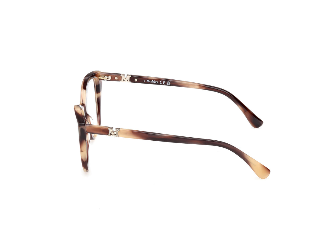 Brillen maxmara mm5036 047 marron square femenino größe 54mm - Detailansicht