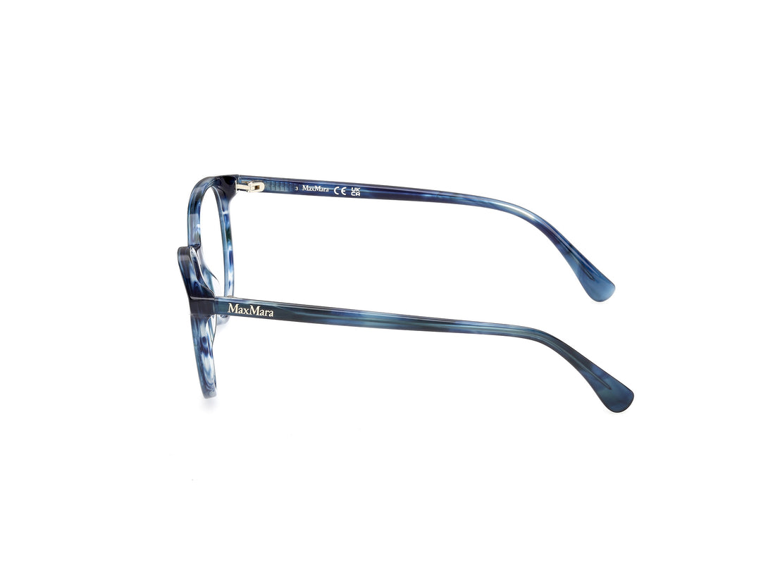 Brillen maxmara mm5084 092 azul round femenino größe 53mm - Detailansicht
