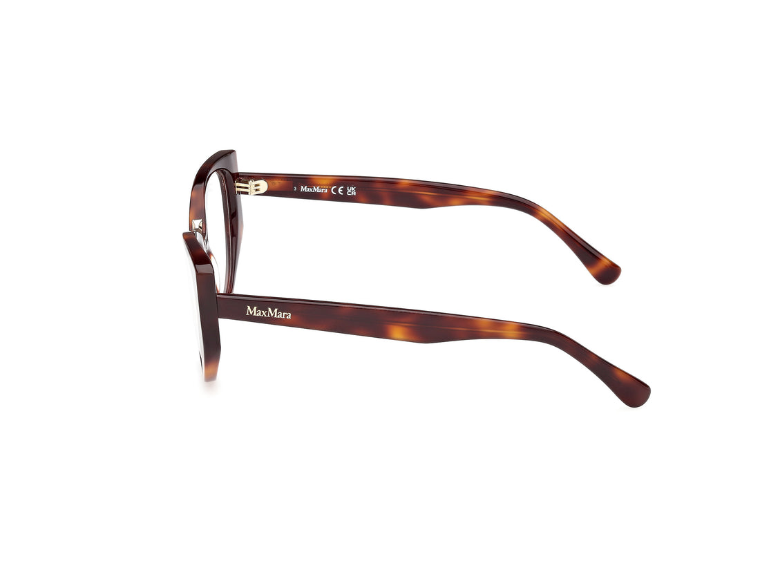 Gafas graduadas maxmara mm5142 052 havana round femenino talla 52mm - Vista de detalle