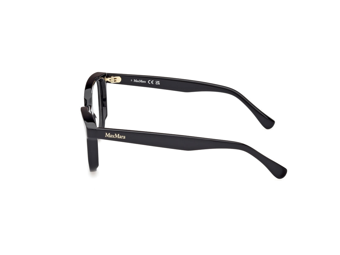 Gafas graduadas maxmara mm5143 001 negro round femenino talla 53mm - Vista de detalle