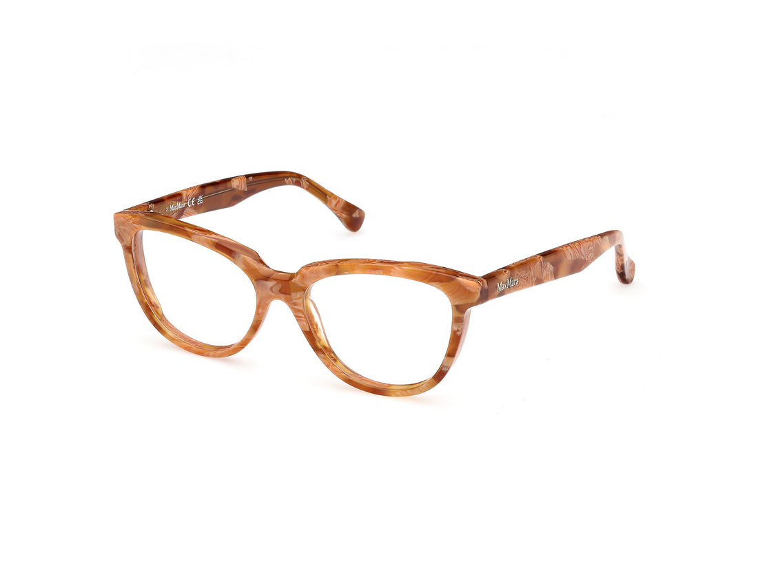 Gafas graduadas maxmara mm5143 056 havana round femenino talla 53mm - Vista principal