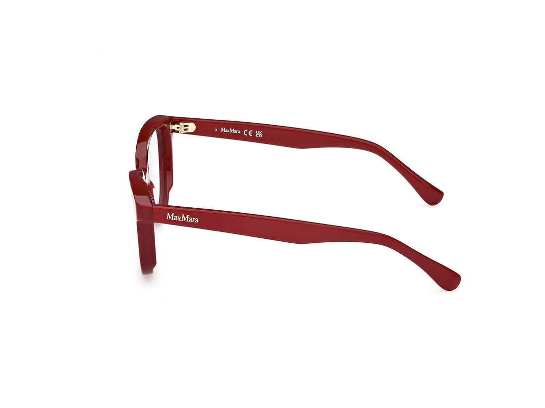Gafas graduadas maxmara mm5143 066 rojo round femenino talla 53mm - Vista de detalle