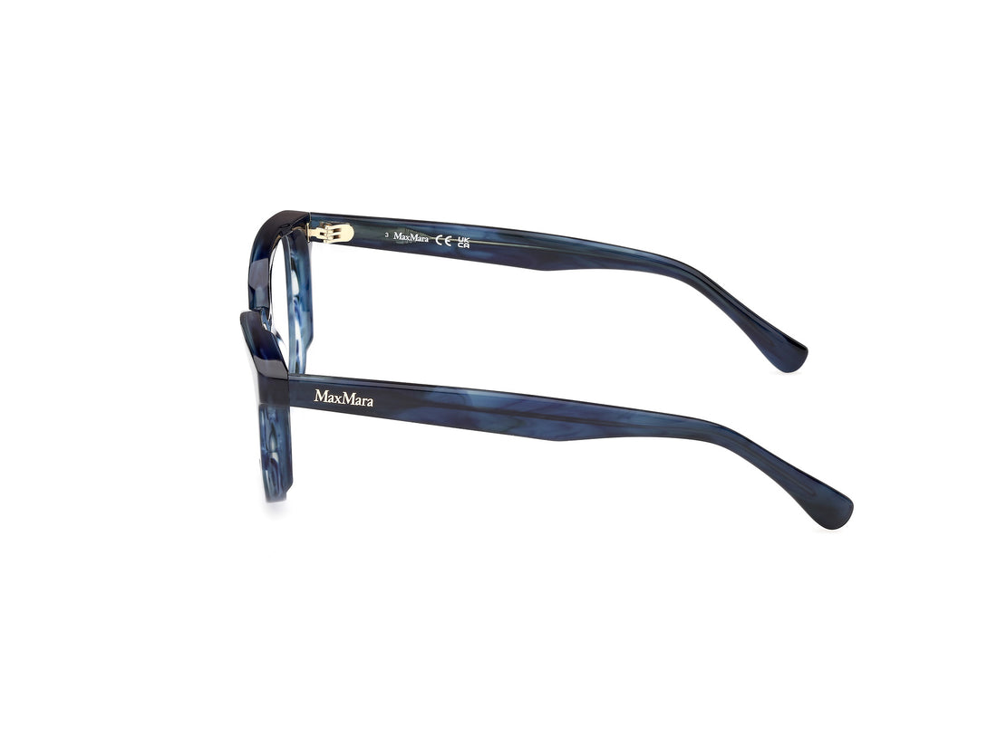 Gafas graduadas maxmara mm5143 092 azul round femenino talla 53mm - Vista de detalle