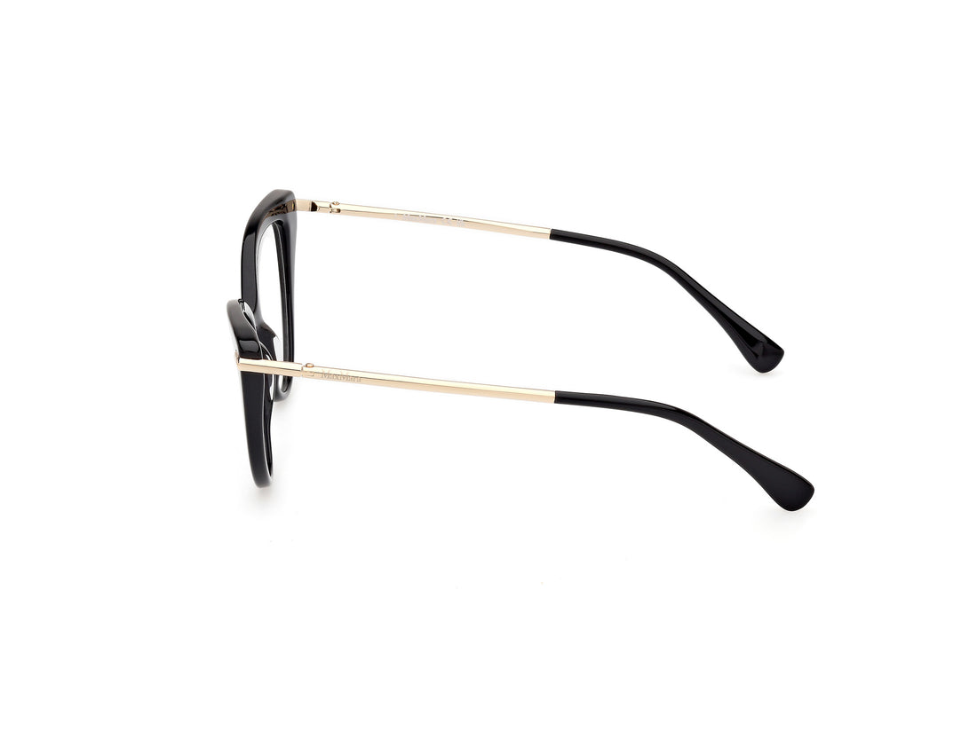 Gafas graduadas maxmara mm5145 001 negro cat eye femenino talla 52mm - Vista de detalle