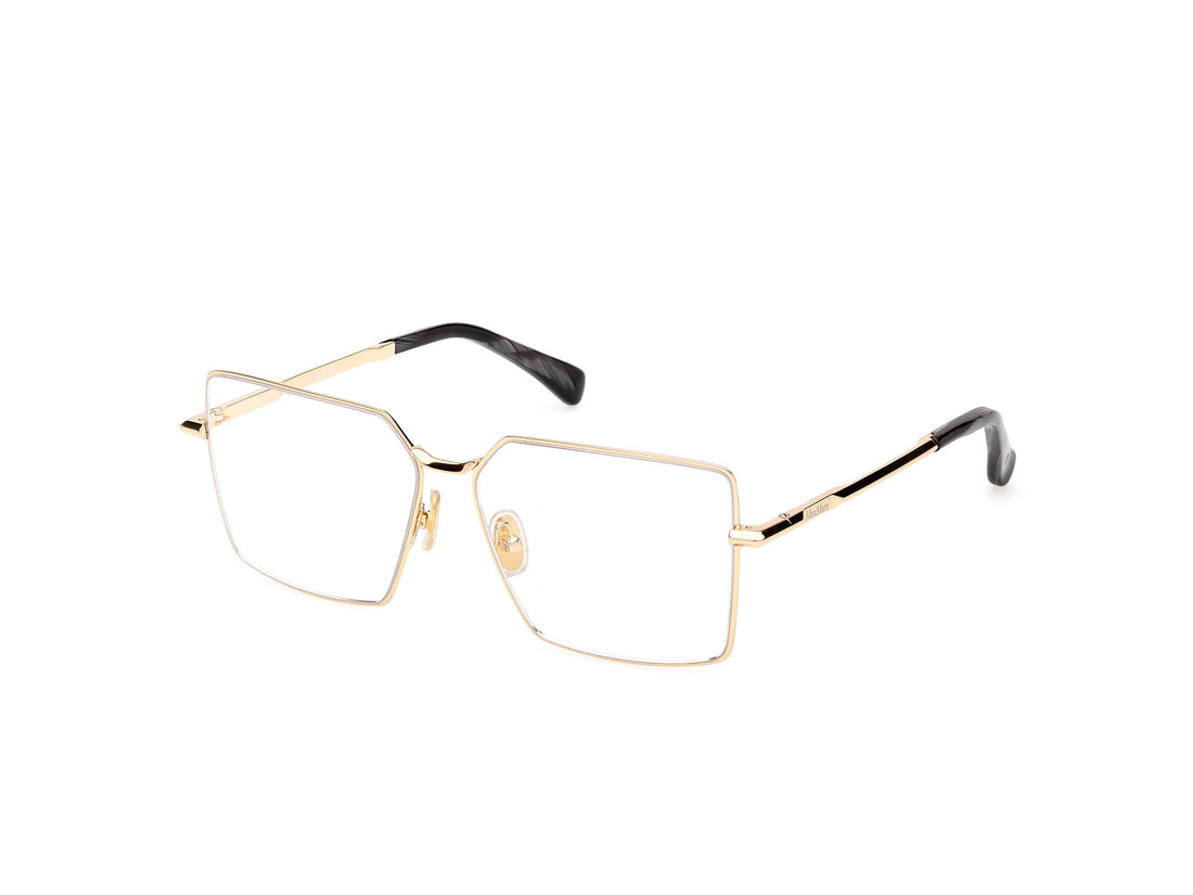 Brillen maxmara mm5177 030 dorado rectangular femenino größe 57mm - Hauptansicht