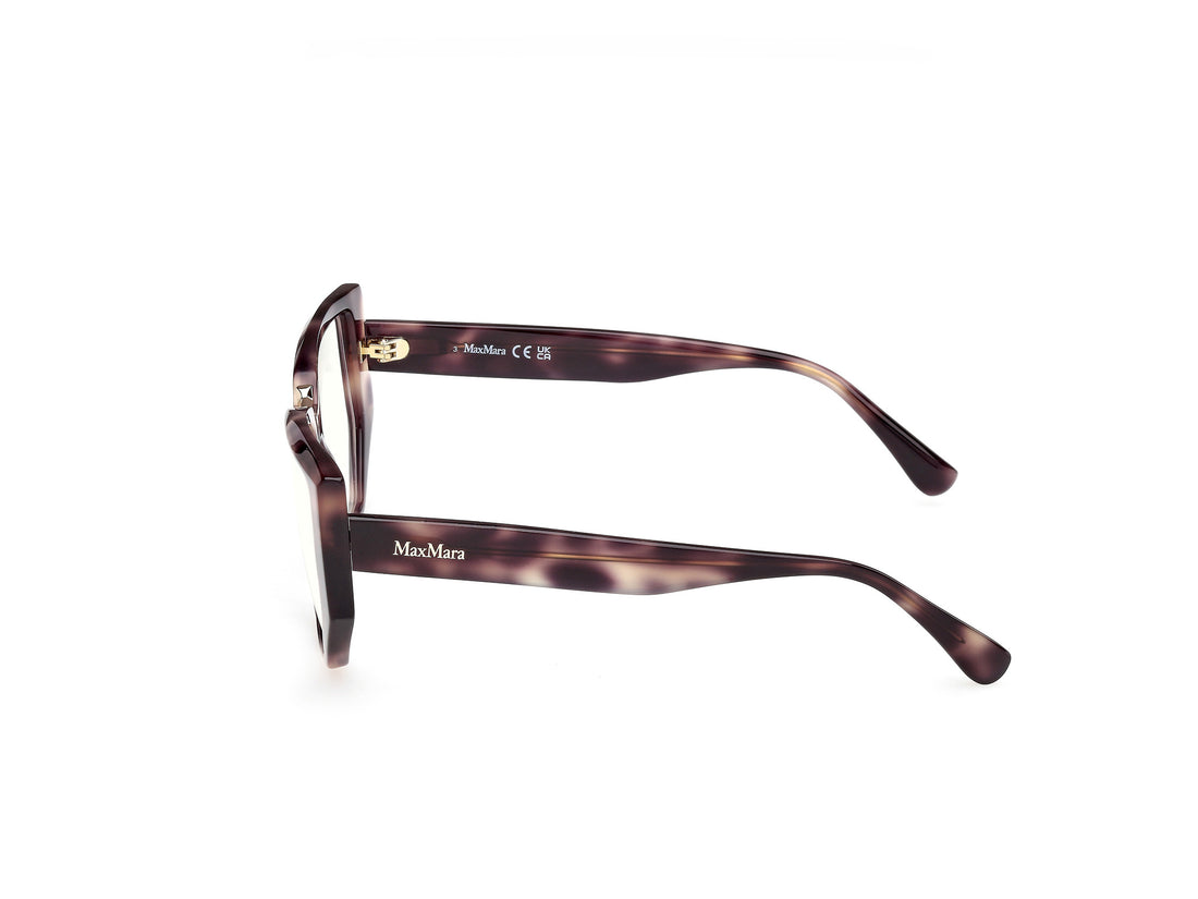 Brillen maxmara mm5179-b 052 havana geometric femenino größe 54mm - Detailansicht