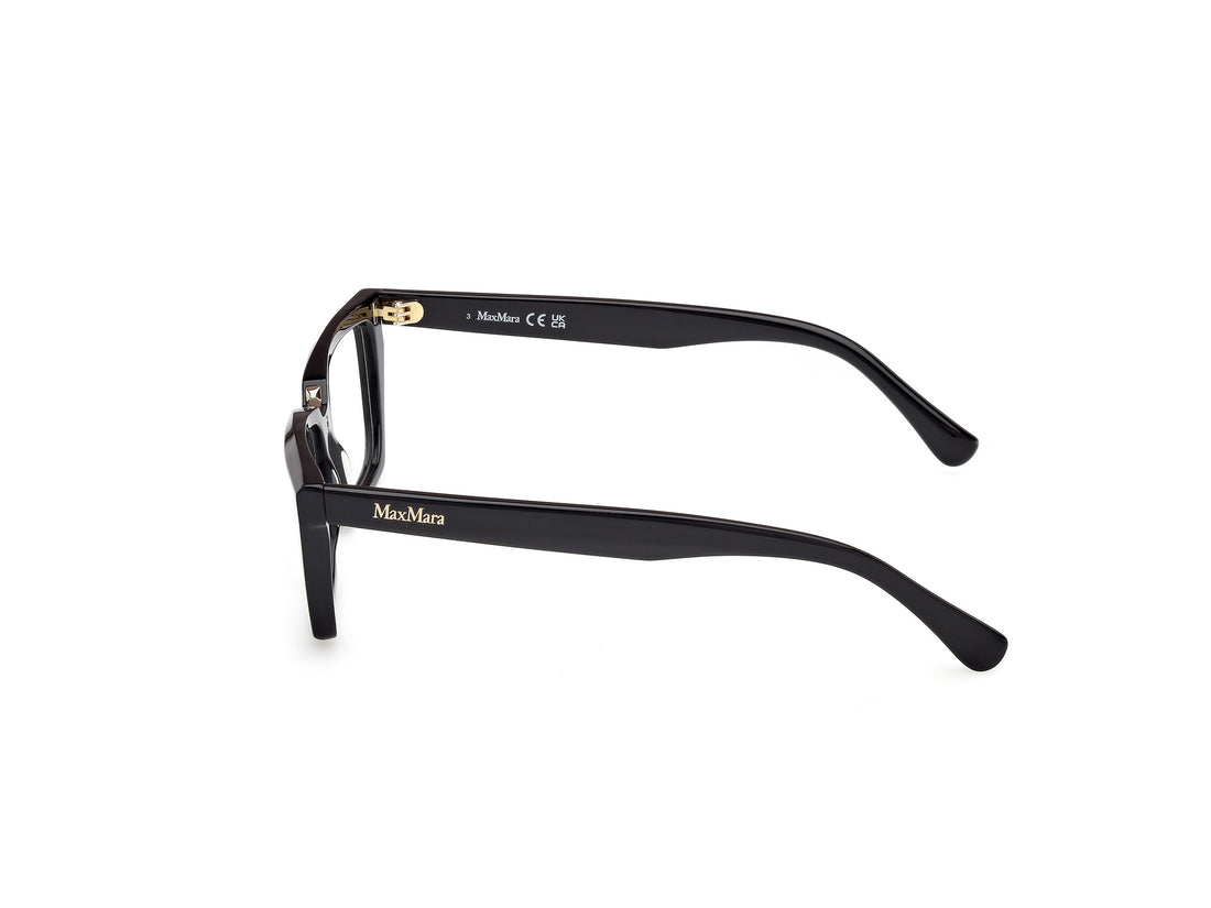Brillen maxmara mm5180 001 negro rectangular femenino größe 53mm - Detailansicht