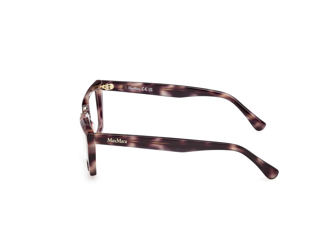 Brillen maxmara mm5180 052 havana rectangular femenino größe 53mm - Detailansicht