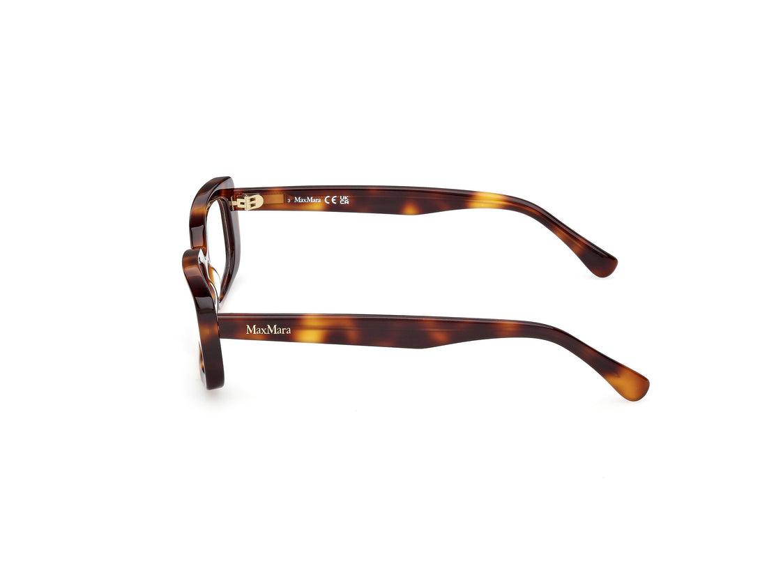Brillen maxmara mm5209 052 havana rectangular femenino größe 52mm - Detailansicht