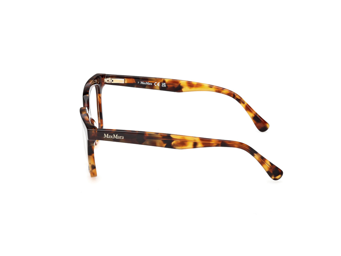 Prescription glasses maxmara mm5213 052 havana cat eye femenino size 52mm - Detailed view