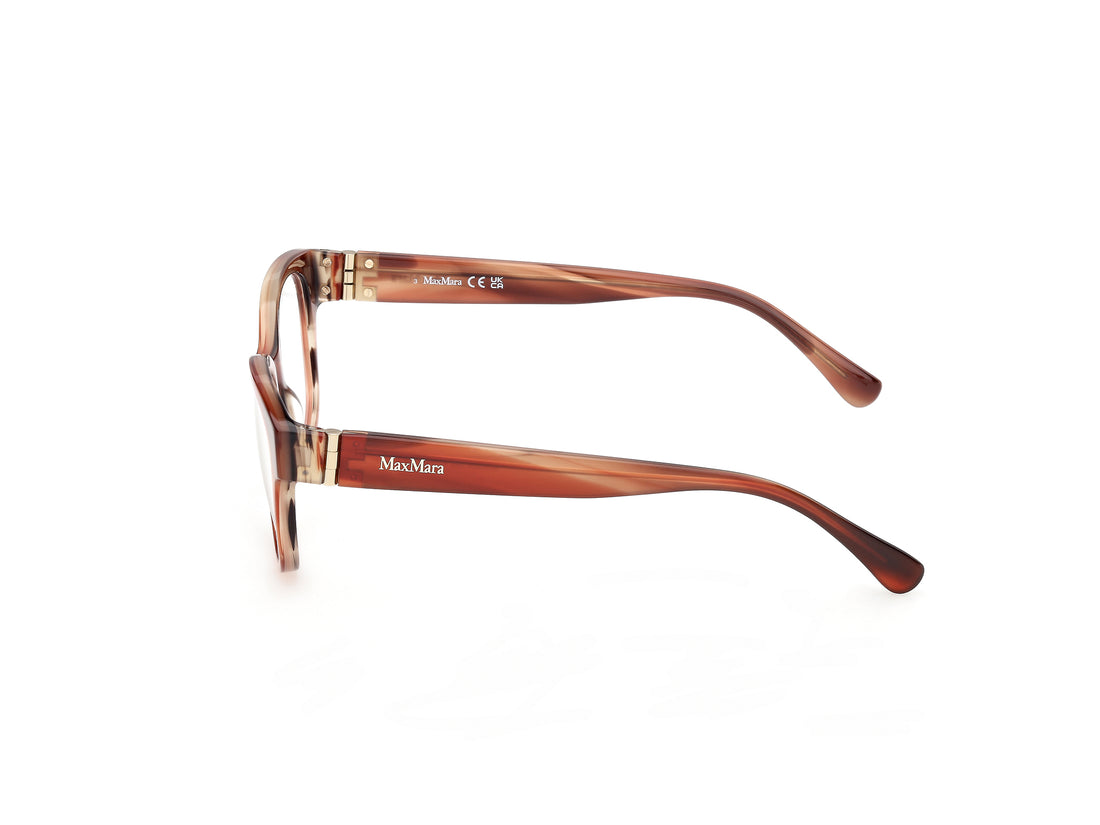 Brillen maxmara mm5229 068 rojo round femenino größe 52mm - Detailansicht