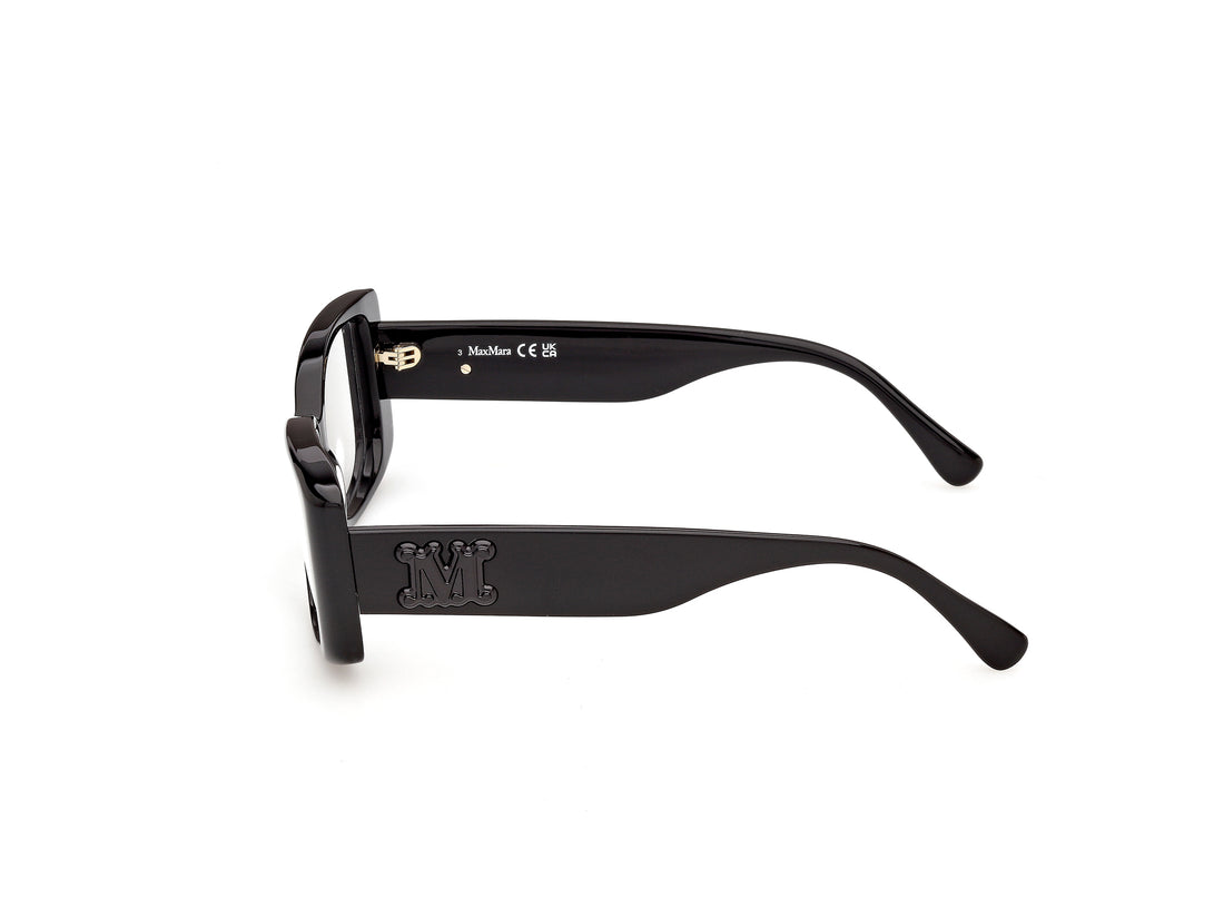 Lunettes de vue maxmara mm5250 001 negro rectangular femenino taille 54mm - Vue détaillée