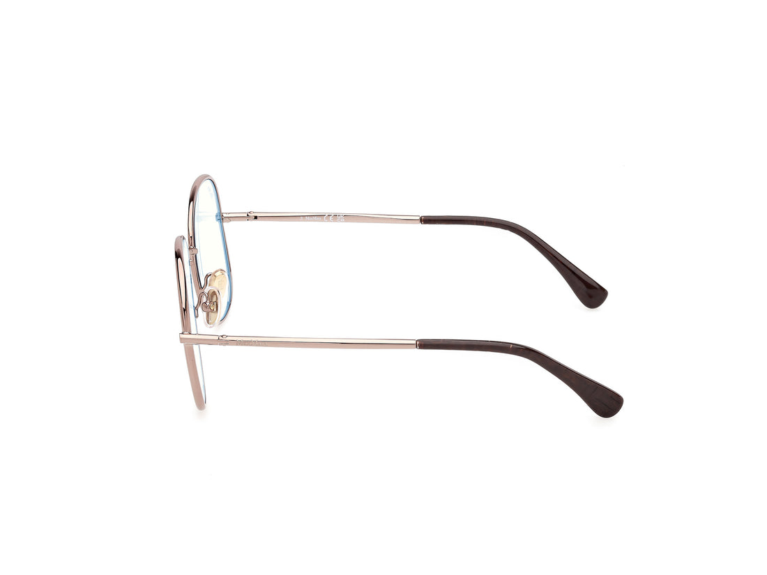 Lunettes de vue maxmara mm5256-b 034 bronce geometric femenino taille 56mm - Vue détaillée