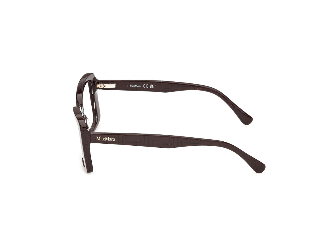 Brillen maxmara mm5266 050 marron square femenino größe 53mm - Detailansicht