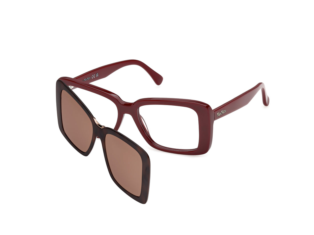 Brillen maxmara mm5266 069 rojo square femenino größe 53mm - Hauptansicht
