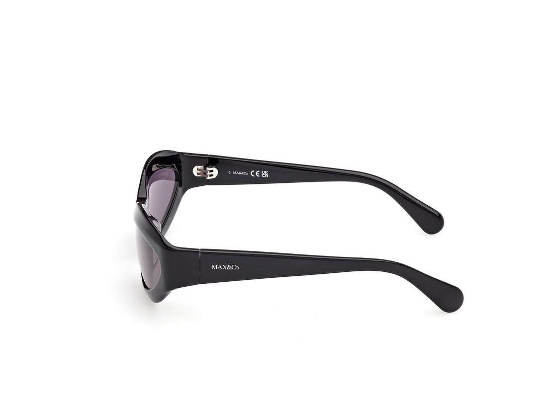 Solglasögon max &co mo0136 01a negro oval femenino storlek 59mm - Detaljvy