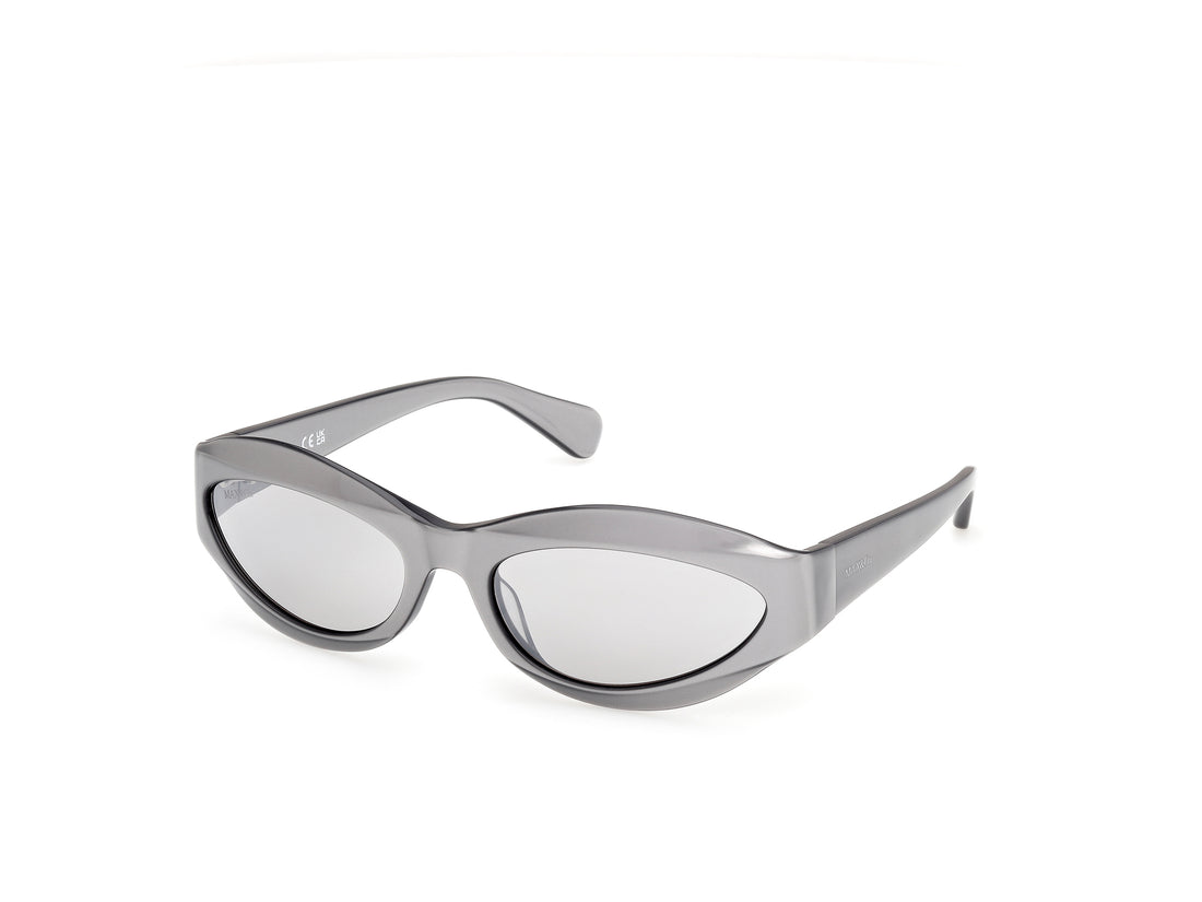 Solglasögon max &co mo0136 20c gris oval femenino storlek 59mm - Huvudvy