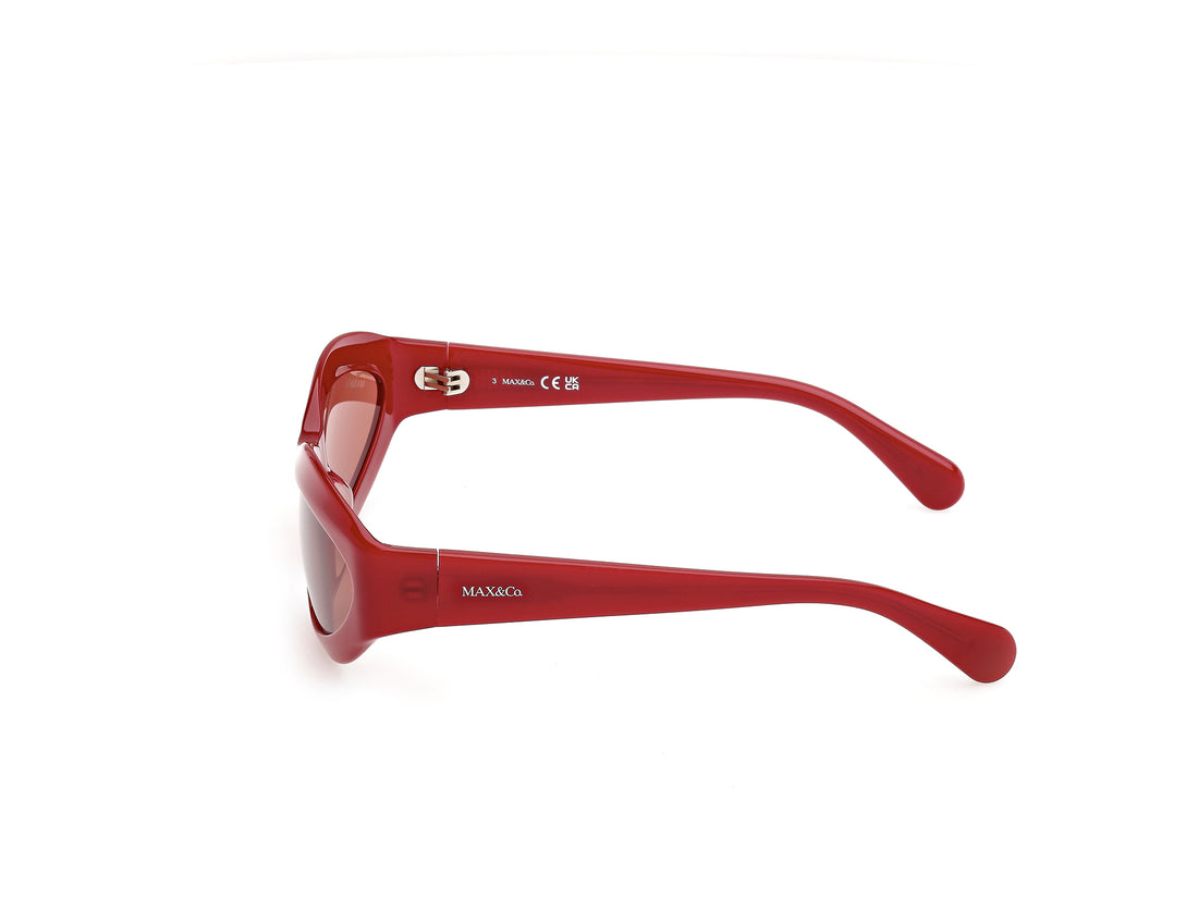 Solglasögon max &co mo0136 66e rojo oval femenino storlek 59mm - Detaljvy