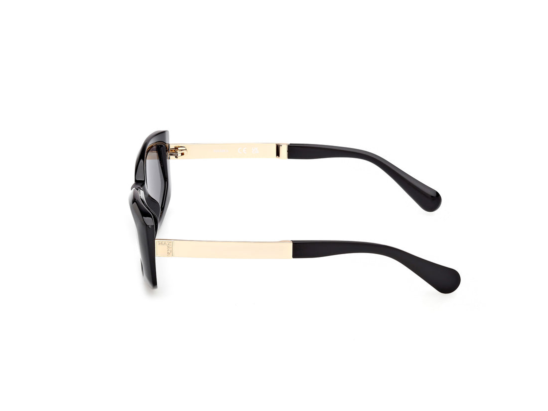 Gafas de sol max &co mo0144 01a negro rectangular femenino talla 55mm - Vista de detalle