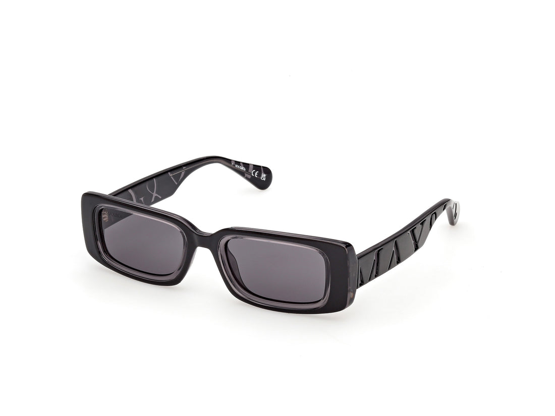 Sonnenbrillen max &co mo0156 01a negro rectangular femenino größe 50mm - Hauptansicht