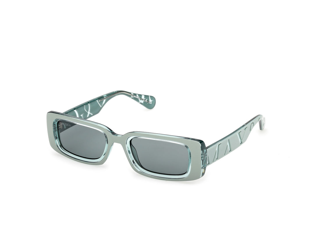 Sonnenbrillen max &co mo0156 93n verde rectangular femenino größe 50mm - Hauptansicht