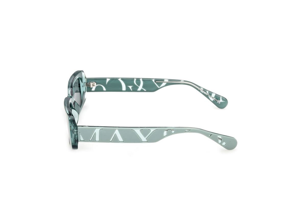 Sonnenbrillen max &co mo0156 93n verde rectangular femenino größe 50mm - Detailansicht