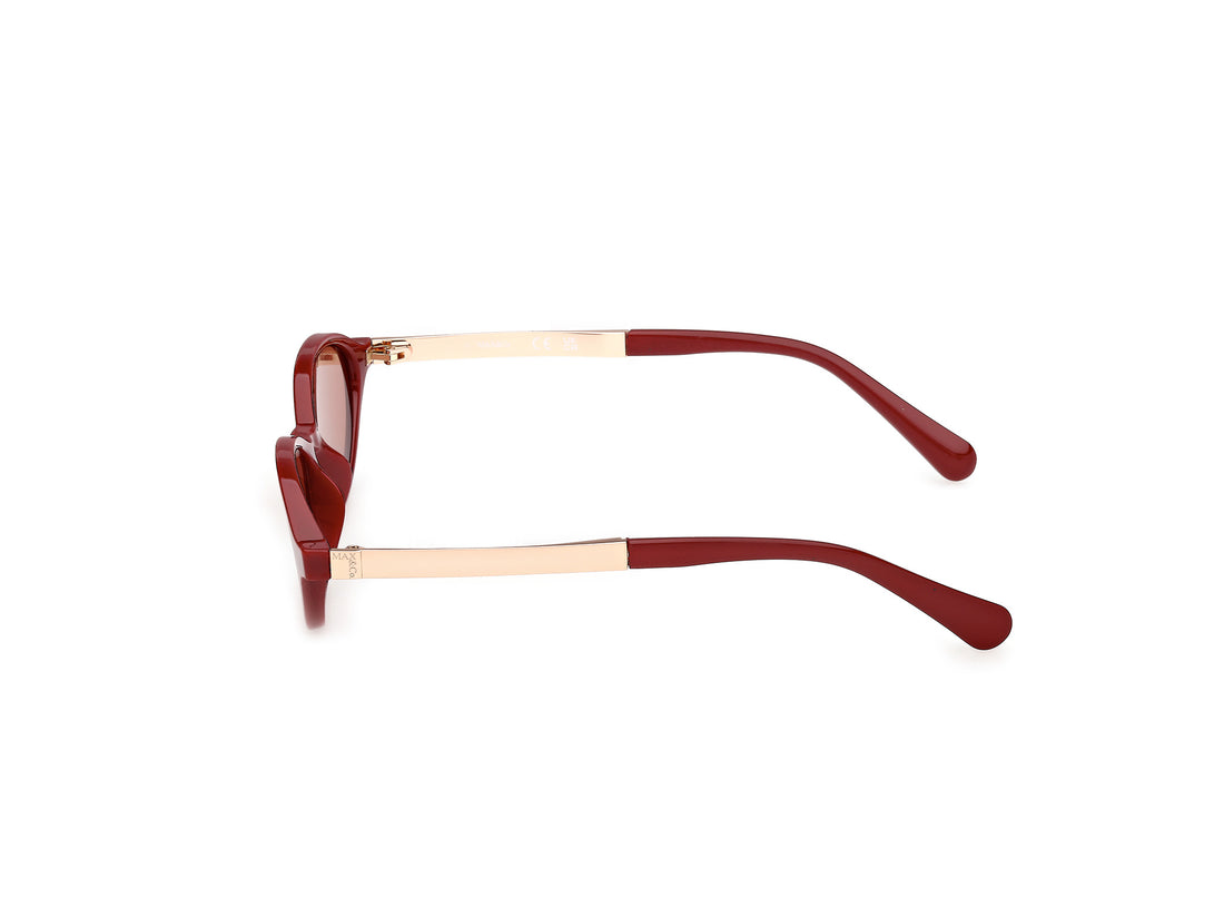 Sonnenbrillen max &co mo0158 66e rojo oval femenino größe 53mm - Detailansicht