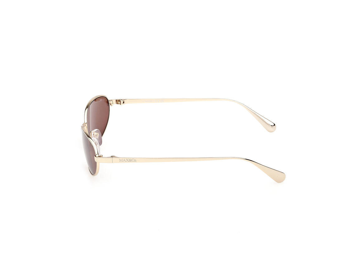 Sonnenbrillen max &co mo0160 32e dorado oval femenino größe 56mm - Detailansicht