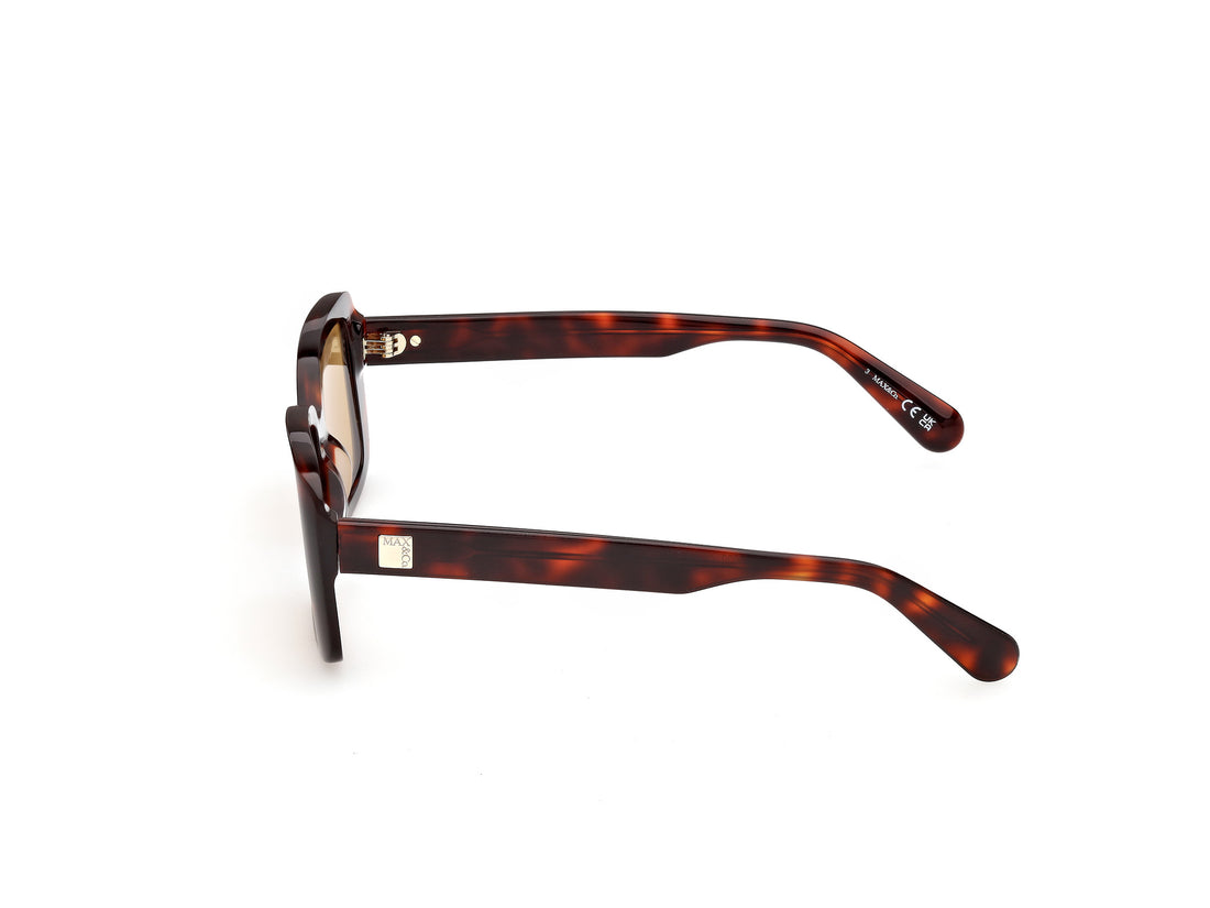 Sonnenbrillen max &co mo0162 52j havana rectangular femenino größe 51mm - Detailansicht