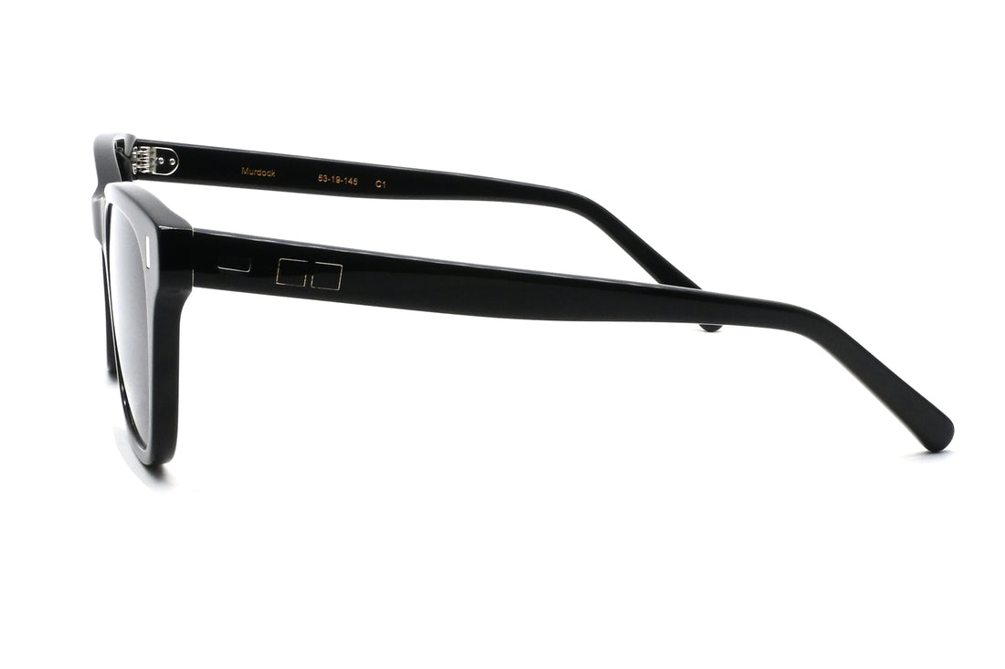 Sonnenbrillen greyhounders murdock sun c1 black negro square unisex größe 53mm - Detailansicht