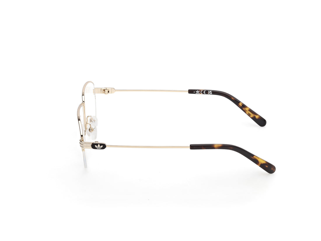 Óculos graduados adidas originals or5116 032 dorado round masculino tamanho 55mm - Vista de detalhe