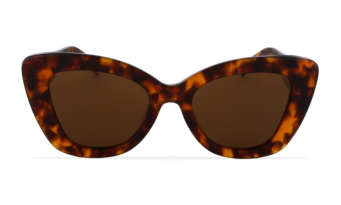 Gafas de sol greyhounders oia dark brown marron cat eye femenino talla 52mm - Vista de detalle