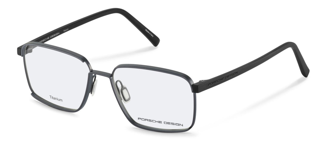 Óculos graduados porsche design p81008 b000 gris square masculino tamanho 55mm - Vista principal