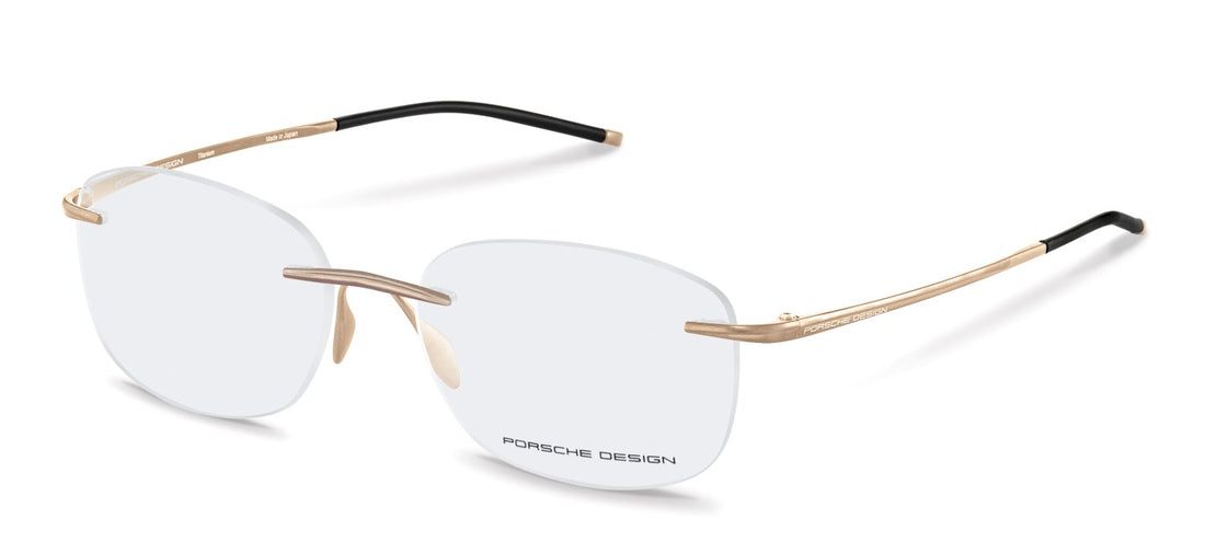 Brillen porsche design porsche p8362 d dorado masculino größe 55mm - Detailansicht