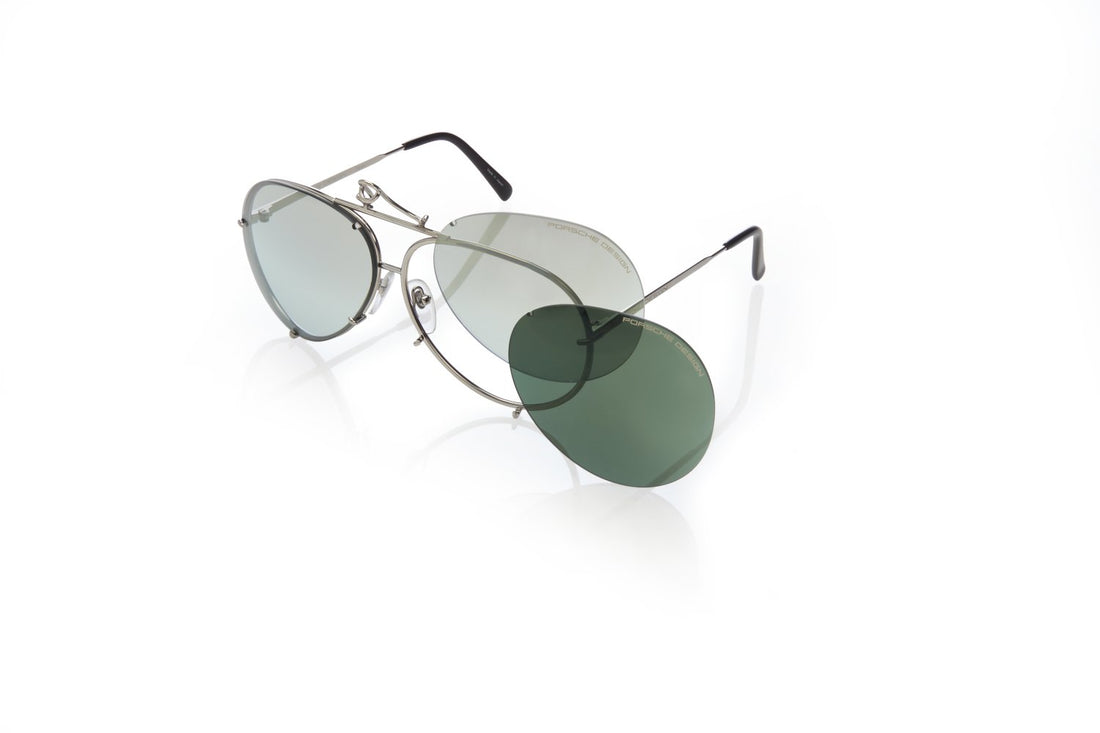 Sonnenbrillen porsche design porsche p8478 b titanio aviator unisex größe 66mm - Hauptansicht
