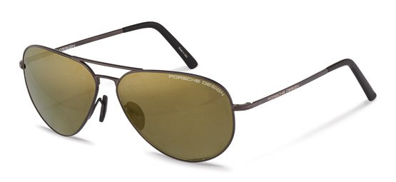 Sonnenbrillen porsche design porsche p8508 o marron aviator unisex größe 60mm - Hauptansicht