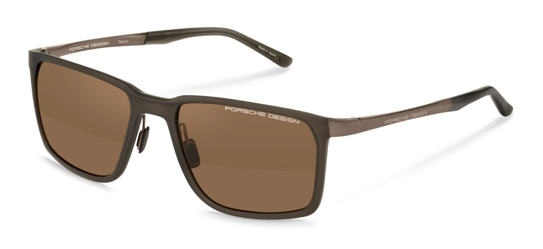 Occhiali da sole porsche design p86002 c629 verde square masculino taglia 58mm - Vista principale