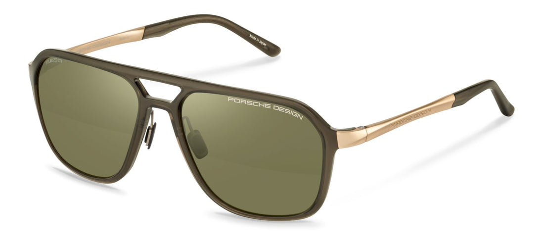 Occhiali da sole porsche design p86003 c417 verde navigator masculino taglia 59mm - Vista principale