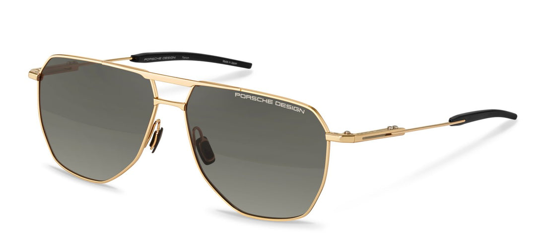 Sunglasses porsche design p86005 c566 dorado navigator masculino size 61mm - Main view