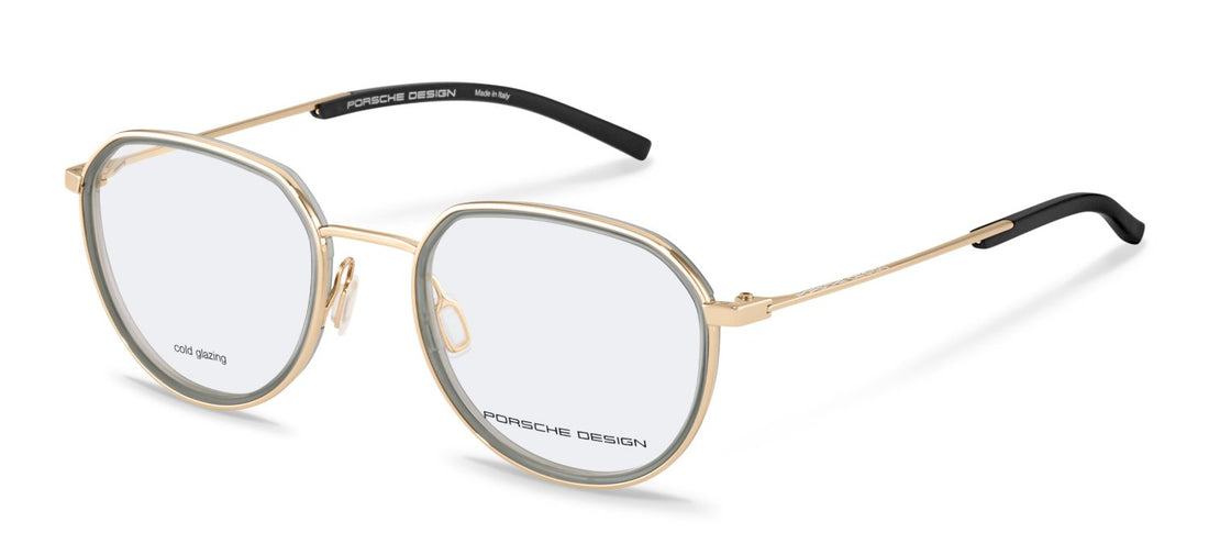 Prescription glasses porsche design porsche p8740 b masculino size 53mm - Main view