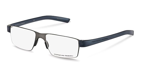 Prescription glasses porsche design porsche p8813 b25 gris unisex size 52mm - Main view
