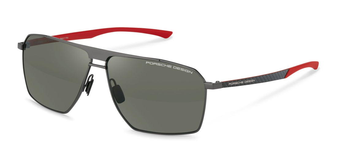 Okulary przeciwsłoneczne porsche design porsche p8977 c416 gris square masculino rozmiar 64mm - Widok główny