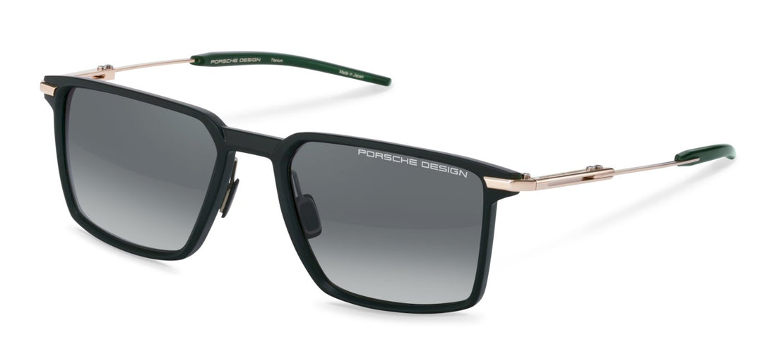 Sunglasses porsche design porsche p8986 c226 dorado square masculino size 55mm - Main view