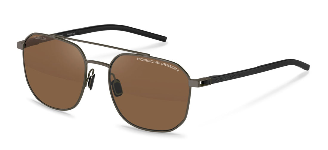 Óculos de sol porsche design p8988 b402 gris navigator masculino tamanho 56mm - Vista principal